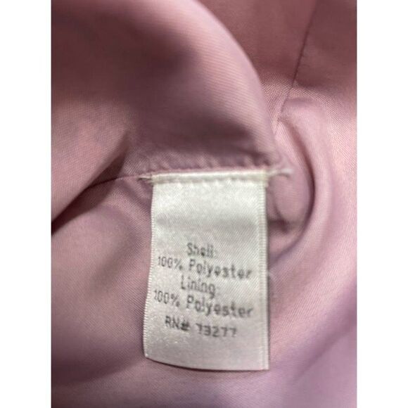 Lauren Conrad Lavender Purple Floral V Neck Fit & Flare Dress Sz 4 - Picture 10 of 11